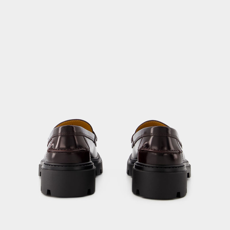 Gomma Pesante Loafers - Tod's - Leather - Burgundy