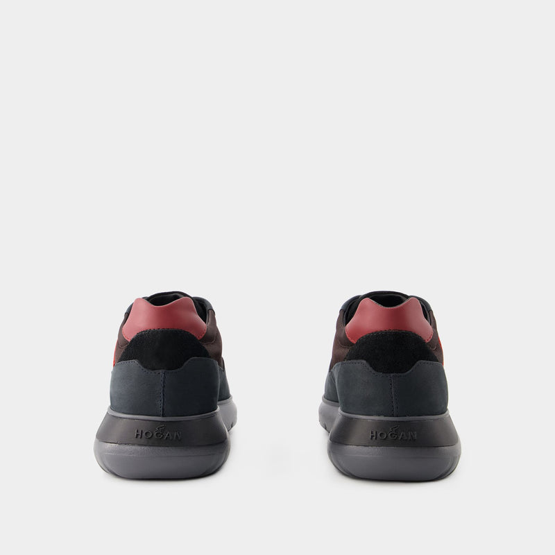 Interactive3 Sneakers - Hogan - Leather - Black