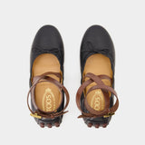 Gommini Ballerinas - Tod's - Leather - Black