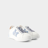 Rebel H Sneakers - Hogan - Leather - White