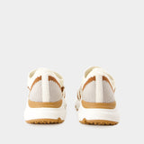 Sport Run Sneakers - Tod's - Canvas - Beige