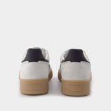 H357 Allacciato Sneakers in White Leather