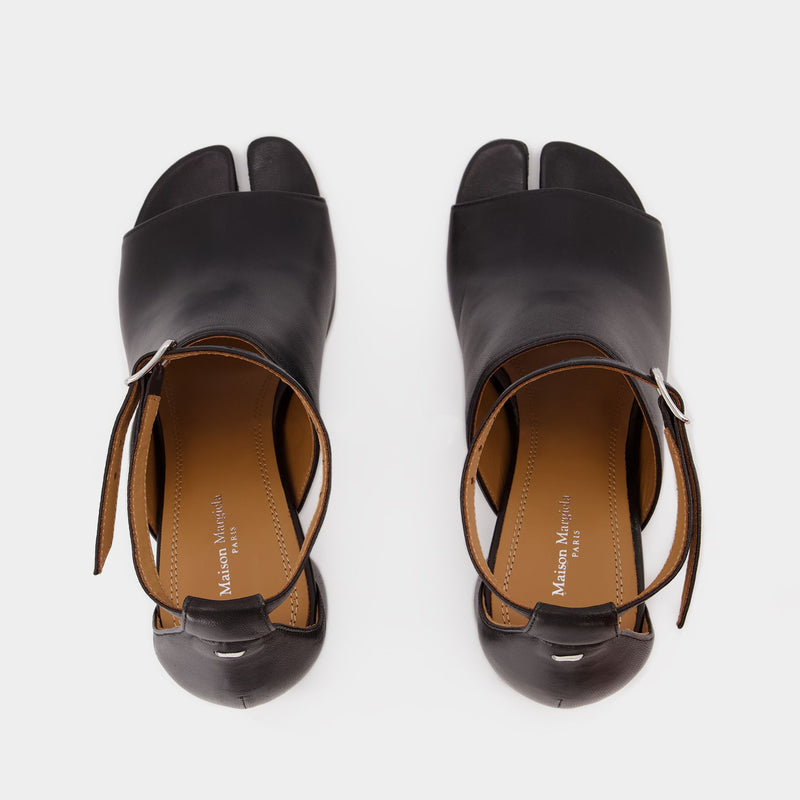 Hannah Sandals - Maison Margiela - Black - Leather Hannah Sandals - Maison Margiela - Black - Leather