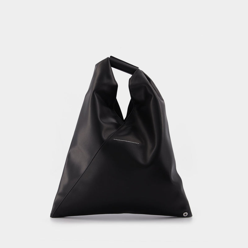 Small Japanese Tote Bag - Mm6 Maison Margiela - Black - Synthetic
