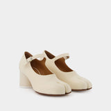 Tabi Decolletes H60 Pumps - Maison Margiela - White - Leather