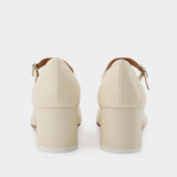 Tabi Decolletes H60 Pumps - Maison Margiela - White - Leather