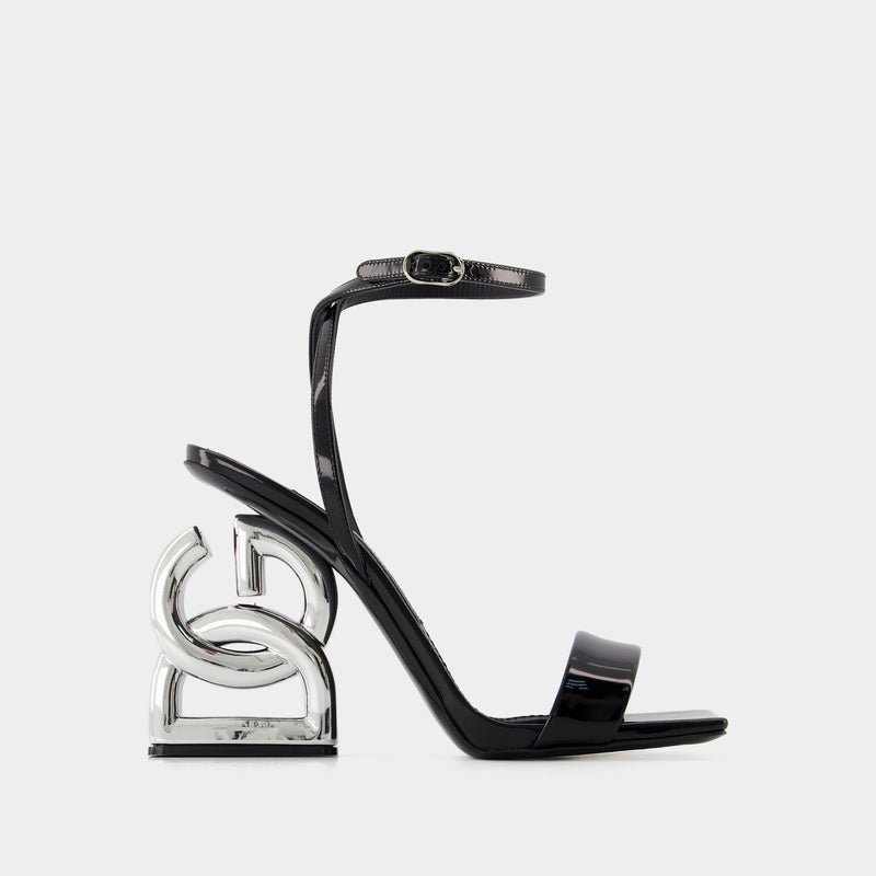 3.5 Sandals - Dolce & Gabbana -  Black - Leather