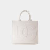 DG Daily Shopper Bag - Dolce&Gabbana - Leather - White