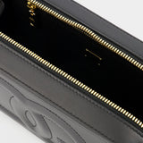Dg Logo Camera Crossbody - Dolce & Gabbana -  Black - Leather