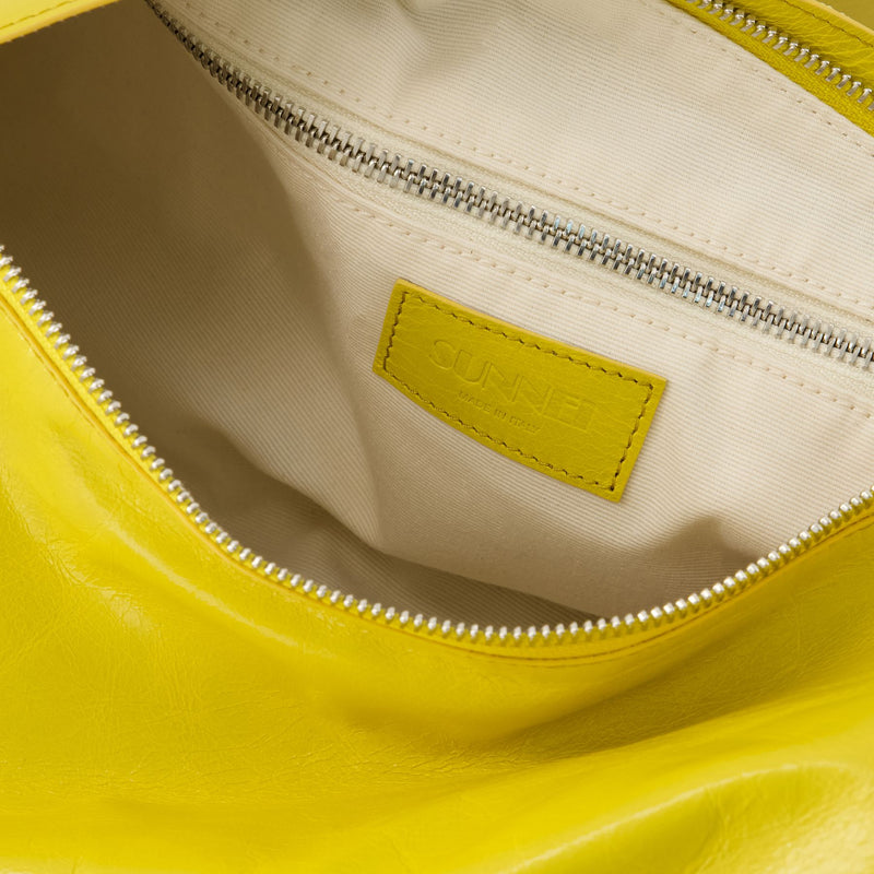 Shoulder Bag Labauletto - Sunnei - Leather - Yellow