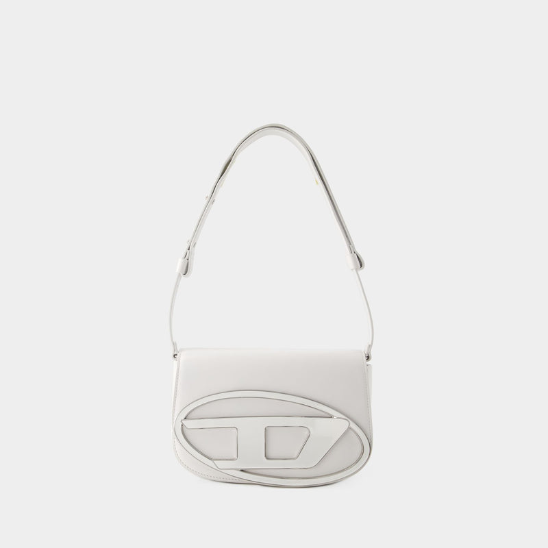 1DR M Shoulder Bag - Diesel - Leather - White