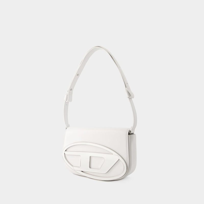 1DR M Shoulder Bag - Diesel - Leather - White