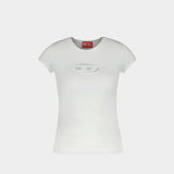 Angie T-Shirt - Diesel - Cotton - White
