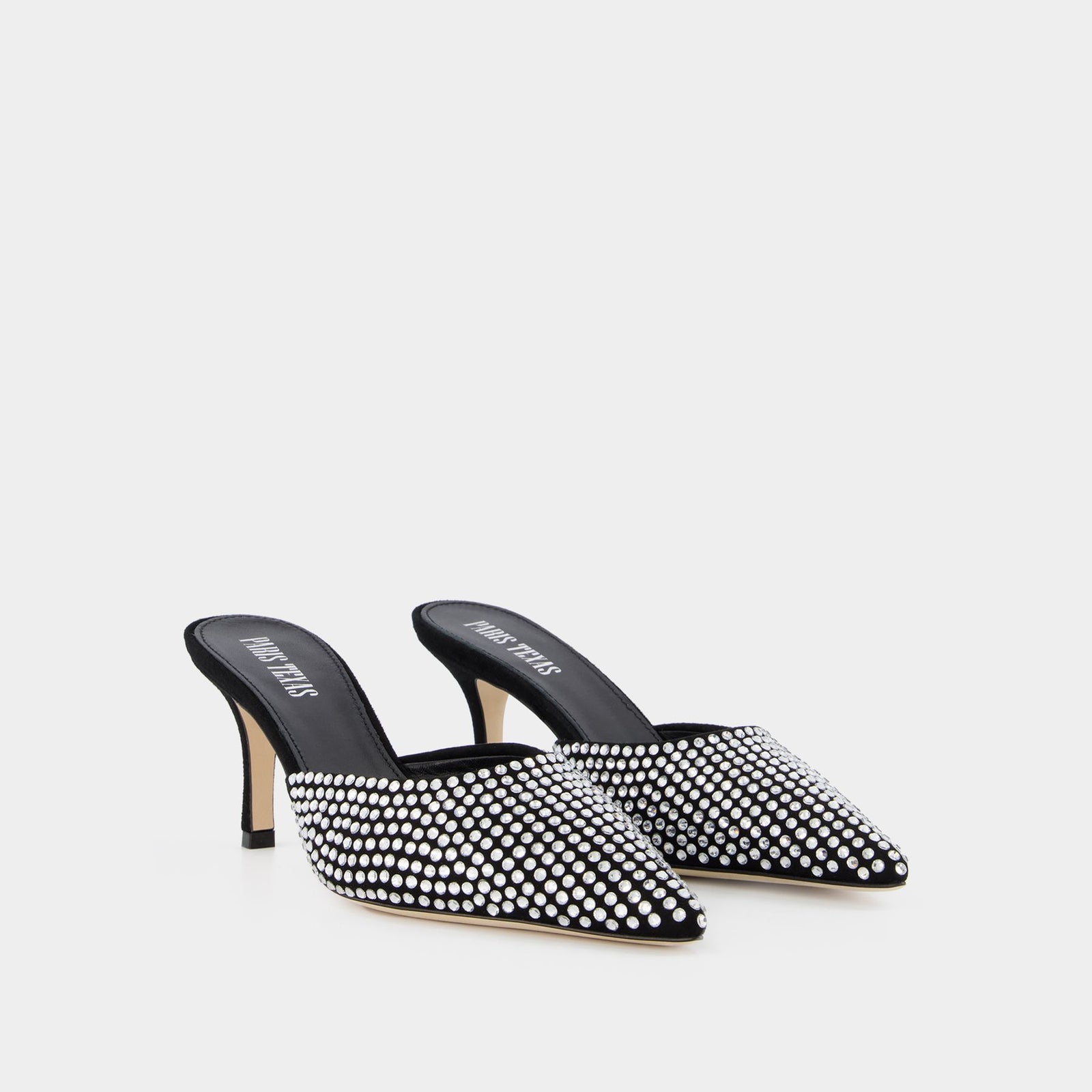 サンダル・ミュール Hollywood 75 Mules - Paris Texas - Black Diamond Hollywood 75 Mules - Paris Texas - Black Diamond