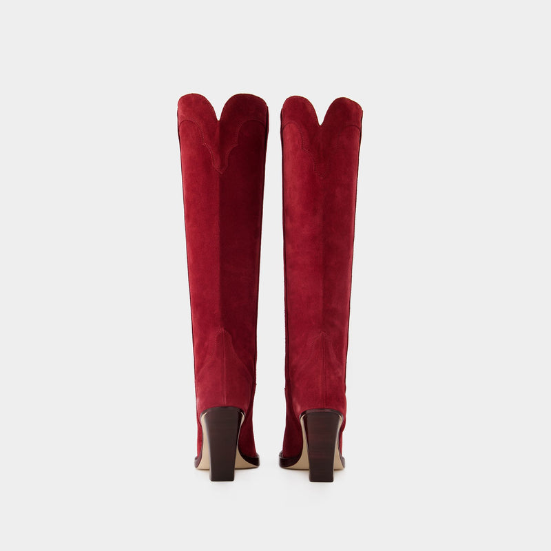 El Dorado 100 Boots - Paris Texas - Leather - Burgundy