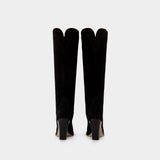 El Dorado 100 Boots - Paris Texas - Leather - Black