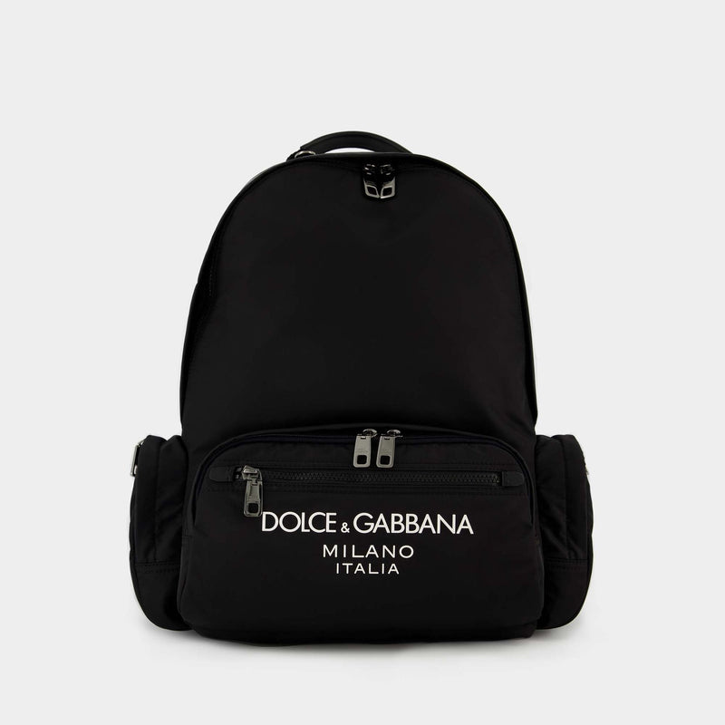 Backpack - Dolce & Gabbana - Black - Nylon