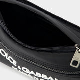 Belt Bag - Dolce & Gabbana - Black - Nylon