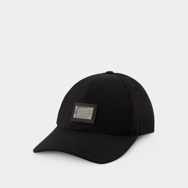 Baseball  Hat - Dolce & Gabbana - Black - Cotton