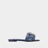 Patchwork Sandals - Dolce & Gabbana - Cobalto Scuro - Denim