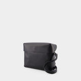 Lid Crossbody - Jil Sander - Leather - Black