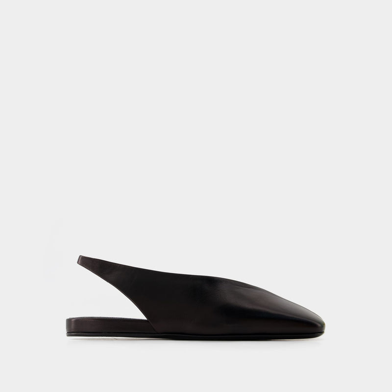 Ballet Sandals - Jil Sander - Leather - Black