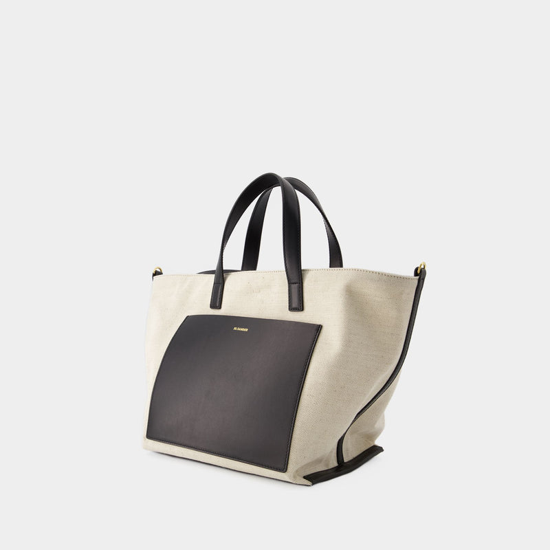 Wander Square Bag - Jil Sander - Fabric - Beige