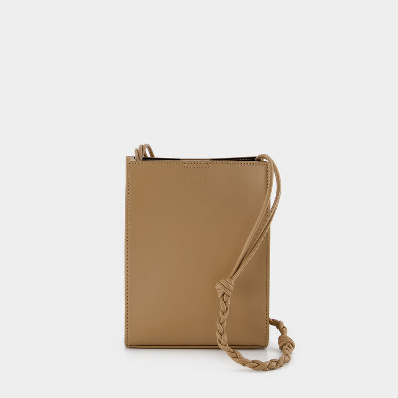 Tangle Crossbody bag - Jil Sander - Leather - Beige