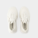 Sneakers - Jil Sander - Leather - Porcelain