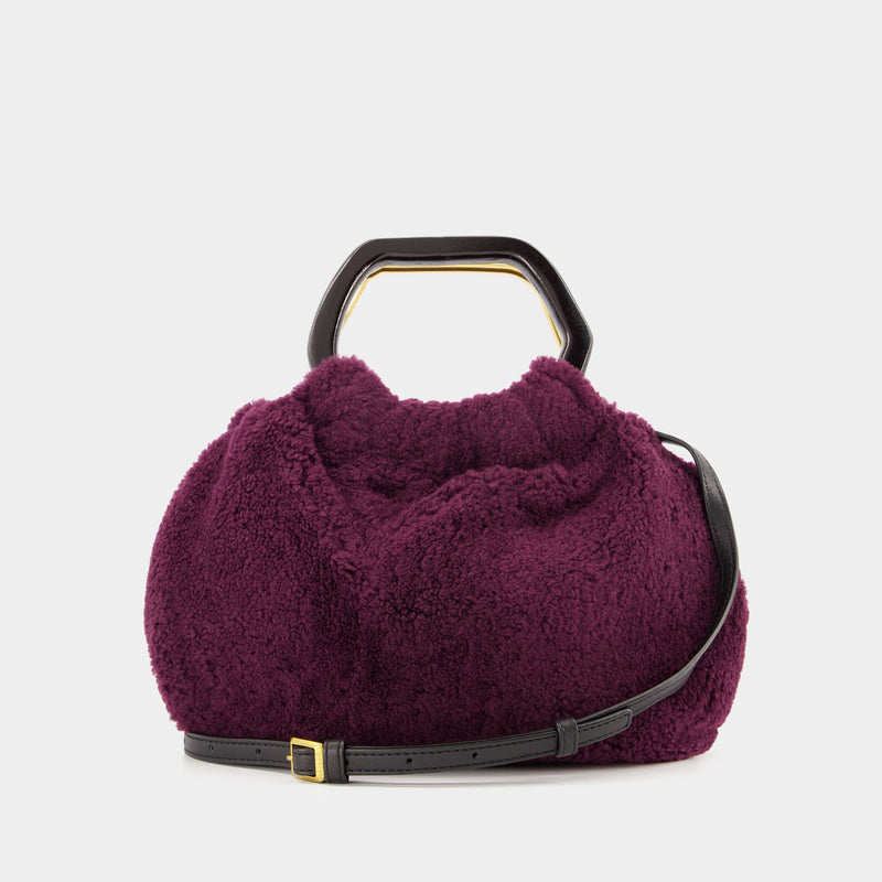 Camille Shearling Bag