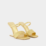 Rene  Sandals - Cult Gaia - Gold - Leather
