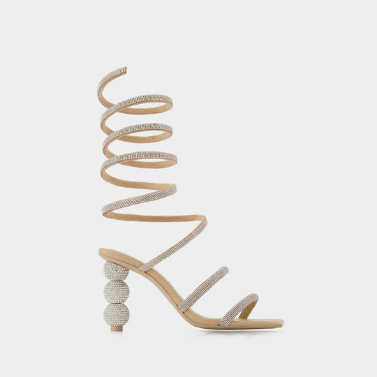 Lislie  Sandals - Cult Gaia - Sand - Strass