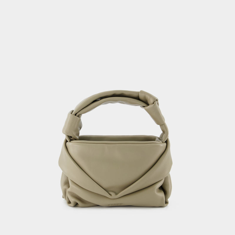 Kiss  Hobo Bag - Staud - Mink - Leather