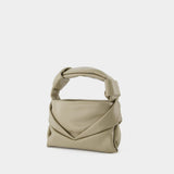 Kiss  Hobo Bag - Staud - Mink - Leather