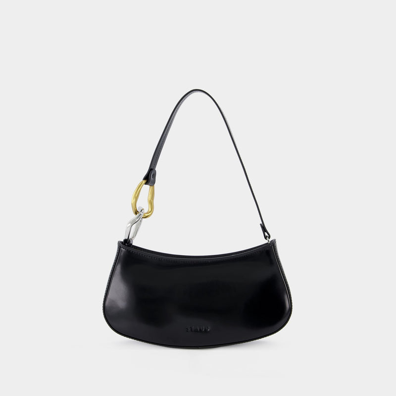 Ollie  Hobo Bag - Staud - Black - Leather