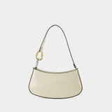 Ollie  Hobo Bag - Staud - Cream - Leather