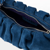 Bean Hobo Bag - Staud - Leather - Ink Blue