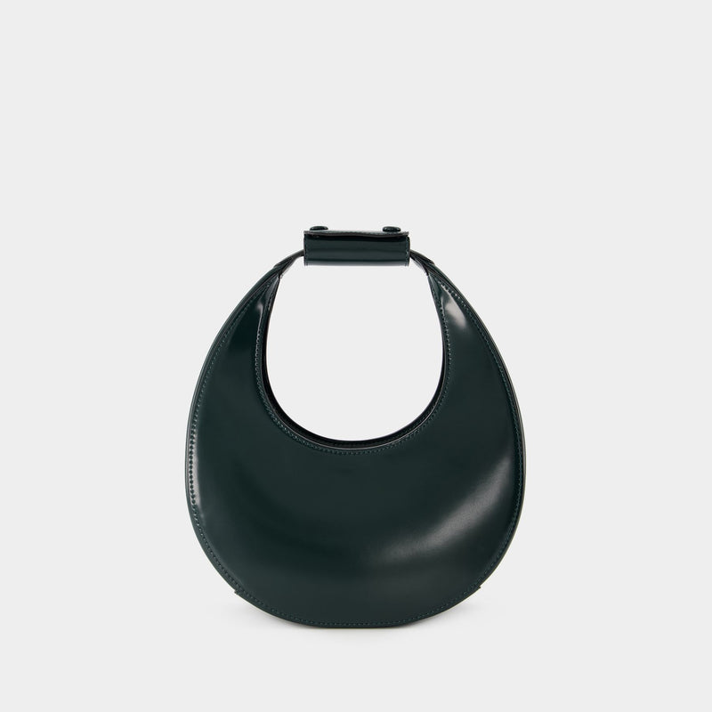 MINI MOON BAG - Staud - calfskin - PNE