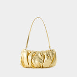 Bean Convertible Shoulder Bag - Staud - Leather - Gold