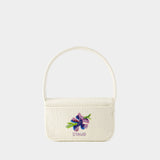 Tommy Beaded Shoulder Bag - Staud - Synthetic - White