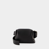 Pecan Brot Hobo Bag - Osoi - Black - Leather