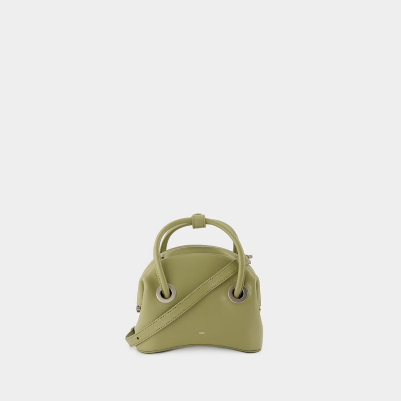 Mini Circle Bag - Osoi - Leather - Green