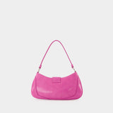 Brocle Small Hobo Bag - Osoi - Cloud Fuchsia Pink - Leather