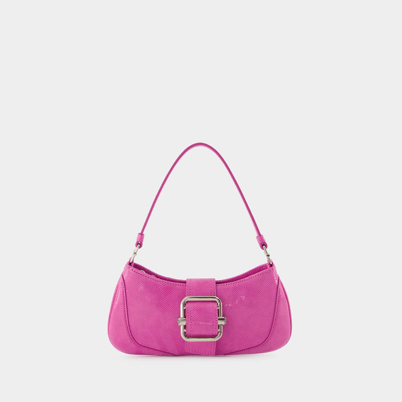 Brocle Small Hobo Bag - Osoi - Cloud Fuchsia Pink - Leather