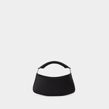 Belted Brocle Bag - Osoi - Leather - Black