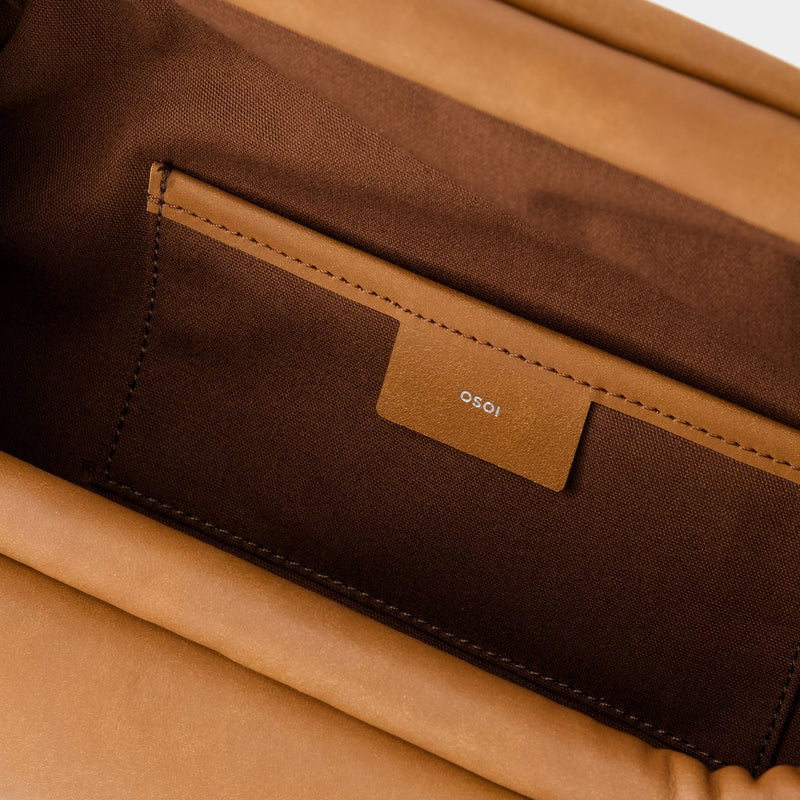 Hobo Folder Brot Bag - Osoi - Leather - Brown