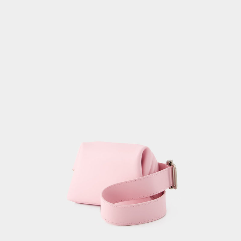 Pecan Brot Crossbody - Osoi - Leather - Baby Pink