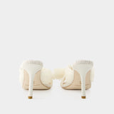Claudia Sandals - Loeffler Randall - Synthetic Leather - Pearl