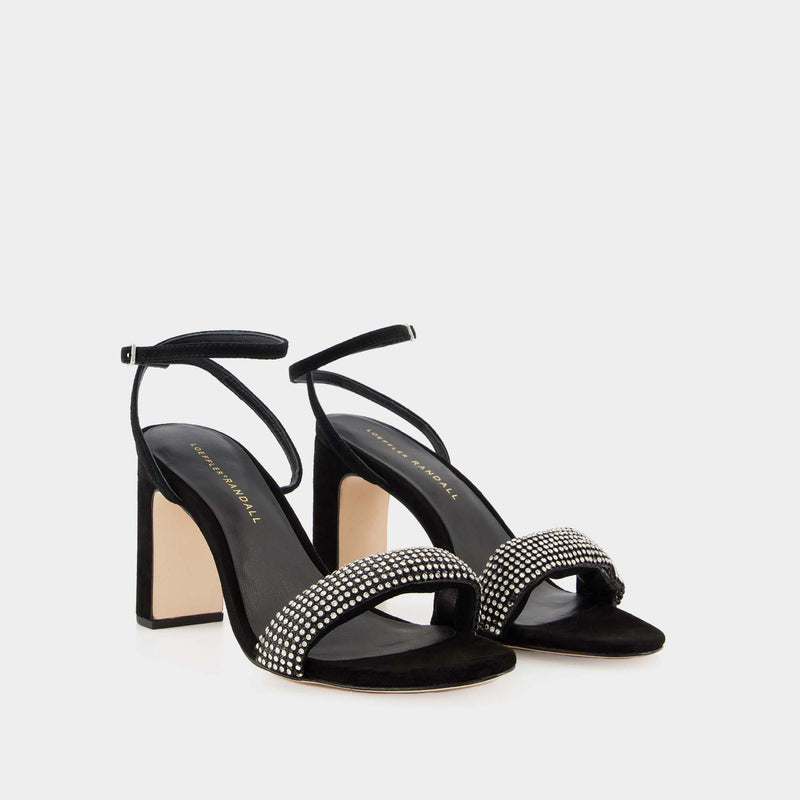 Shay Sandals - Loeffler Randall - Black - Suede