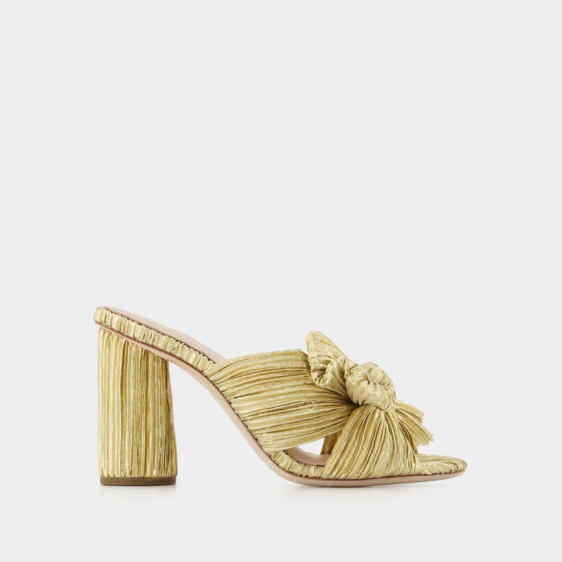 Penny Sandals - Loeffler Randall - Or - Leather